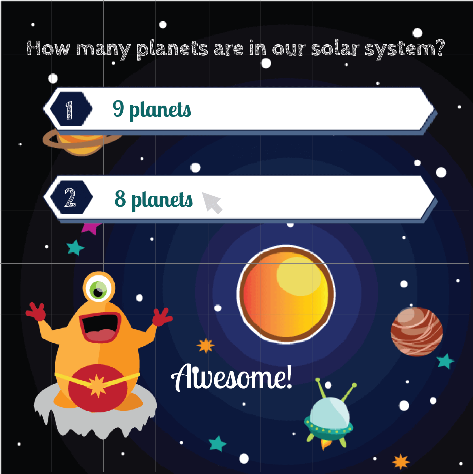 BadgeMake an Awesome Alien Quiz
